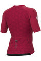 ALÉ Cycling short sleeve jersey - R-EV1  VELOCITY LADY - bordeaux