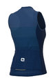 ALÉ Cycling sleeveless jersey - SOLID LEVEL LADY - blue