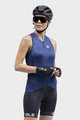 ALÉ Cycling sleeveless jersey - SOLID LEVEL LADY - blue