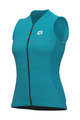 ALÉ Cycling sleeveless jersey - SOLID LEVEL LADY - green