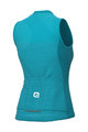 ALÉ Cycling sleeveless jersey - SOLID LEVEL LADY - green