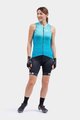 ALÉ Cycling sleeveless jersey - SOLID LEVEL LADY - green