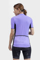 ALÉ Cycling sleeveless jersey - SOLID COLOR BLOCK LADY - purple