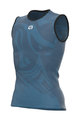 ALÉ Cycling sleeve less t-shirt - INTIMO ETESIA - blue