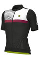 ALÉ Cycling short sleeve jersey - ZIG ZAG PR-S - black