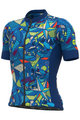 ALÉ Cycling short sleeve jersey - OVER PRAGMA - blue