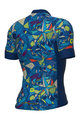 ALÉ Cycling short sleeve jersey - OVER PRAGMA - blue