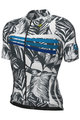 ALÉ Cycling short sleeve jersey - WILD PR-E - grey