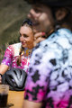 ALÉ Cycling short sleeve jersey - NADINE PRAGMA - white