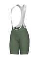 ALÉ Cycling bib shorts - MAGIC COLOUR PR-E - green