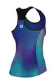 ALÉ Cycling sleeveless jersey - ONDA PRAGMA - blue