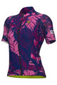 ALÉ Cycling short sleeve jersey - LEAF PR-S - pink