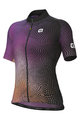 ALÉ Cycling short sleeve jersey - CIRCUS PRAGMA - purple