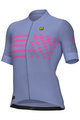 ALÉ Cycling short sleeve jersey - PLAY PR-E - purple