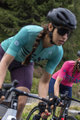 ALÉ Cycling short sleeve jersey - PLAY PR-E - blue/green