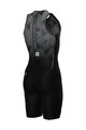 ALÉ Cycling skinsuit - KITE TRIATHLON - grey