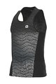 ALÉ Cycling tank top - STREAM RUNNING - black