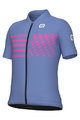 ALÉ Cycling short sleeve jersey - PLAY KID - purple