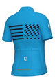 ALÉ Cycling short sleeve jersey - PLAY KID - light blue