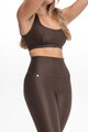 ATHLEEYA leggins - ESSENTIAL MATTE - brown