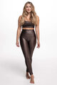 ATHLEEYA leggins - ESSENTIAL SHINE - brown