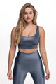 ATHLEEYA leggins - ESSENTIAL SHINE - blue