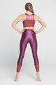ATHLEEYA leggins - COFFEE SHINE - purple