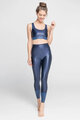 ATHLEEYA leggins - COFFEE SHINE - blue