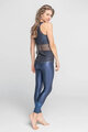 ATHLEEYA leggins - COFFEE SHINE - blue