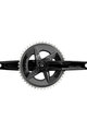 SRAM cranks with chainring - RIVAL D1 QUARQ ROAD POWER METER DUB 160 48-35 - black