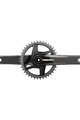 SRAM cranks with chainring - FORCE 1X D2 DUB IRIDESCENT 175mm - black