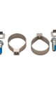 SRAM socket - SHIFTER CLAMP KIT RED - silver