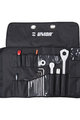 UNIOR tool set - PRO TOOL ROLL SET - black/silver