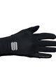 SPORTFUL Cycling long-finger gloves - WINDSTOPPER XC - black