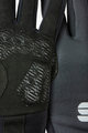 SPORTFUL Cycling long-finger gloves - WINDSTOPPER XC - black
