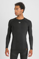 SPORTFUL Cycling long sleeve t-shirt - 2ND SKIN - black