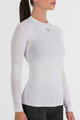 SPORTFUL Cycling long sleeve t-shirt - 2ND SKIN - white