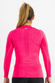 SPORTFUL Cycling long sleeve t-shirt - 2ND SKIN - pink