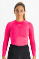 SPORTFUL Cycling long sleeve t-shirt - 2ND SKIN - pink