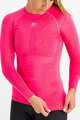 SPORTFUL Cycling long sleeve t-shirt - 2ND SKIN - pink