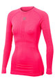 SPORTFUL Cycling long sleeve t-shirt - 2ND SKIN - pink