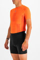 SPORTFUL Cycling short sleeve t-shirt - 2ND SKIN - orange