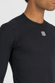 SPORTFUL Cycling long sleeve t-shirt - TD MID - black