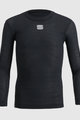 SPORTFUL Cycling long sleeve t-shirt - TD MID - black