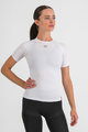 SPORTFUL Cycling short sleeve t-shirt - 2ND SKIN - white