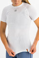 SPORTFUL Cycling short sleeve t-shirt - 2ND SKIN - white