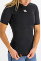 SPORTFUL Cycling short sleeve t-shirt - THERMODYNAMIC - black