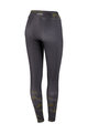 SPORTFUL Cycling leggins - DORO RYTHMO - black/yellow