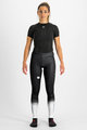 SPORTFUL Cycling leggins - APEX - black/white