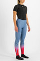 SPORTFUL leggins - APEX - light blue/red